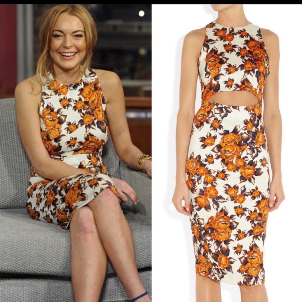 Suno Floral Print dress